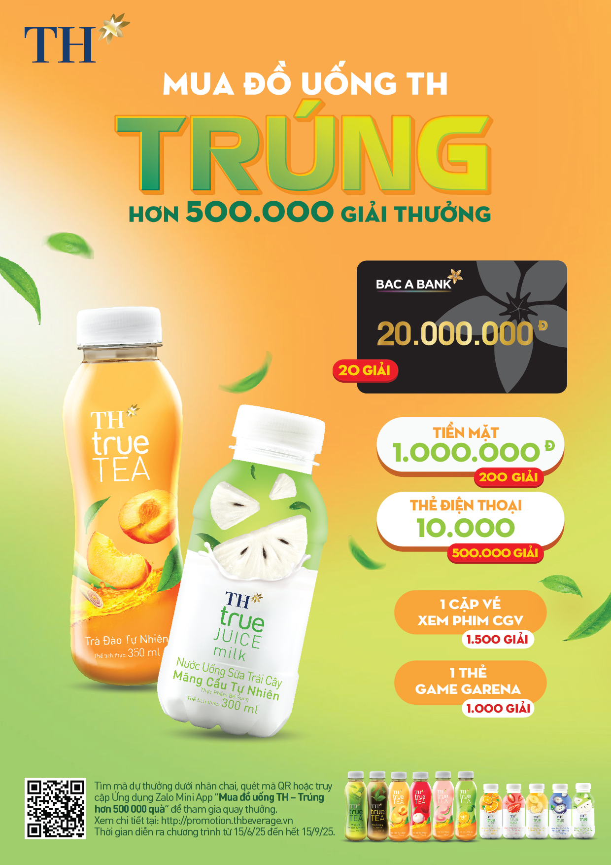 Mùa hè sôi động cùng hàng trăm nghìn giải thưởng