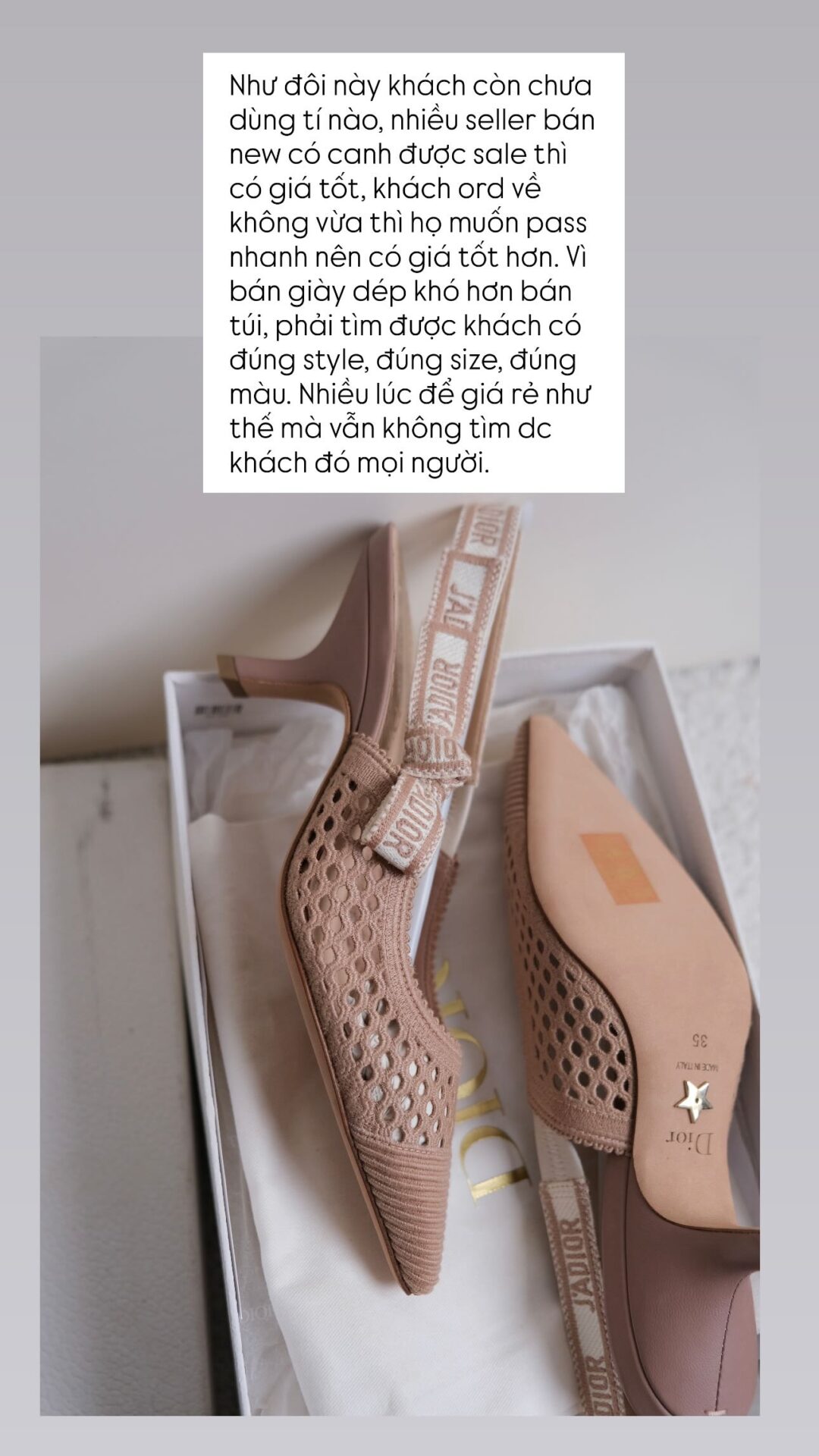  Khách tố shop bán Dior nhái, chủ tiệm không ngại “check legit” công khai trước cộng đồng!