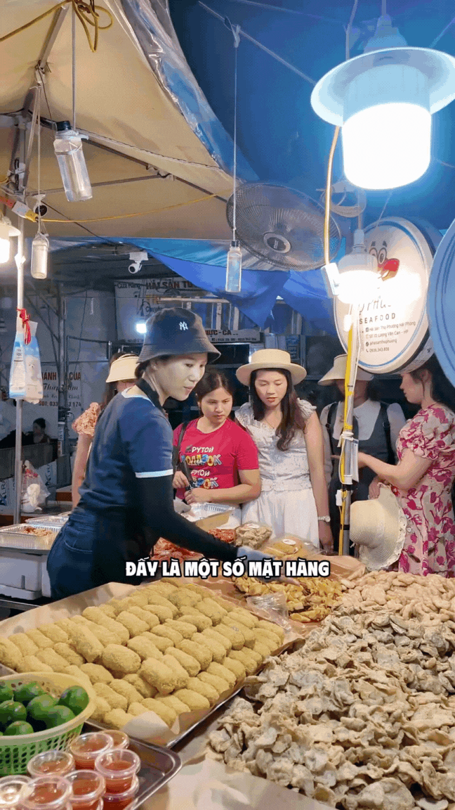 Người bán hàng với phong cách đặc biệt