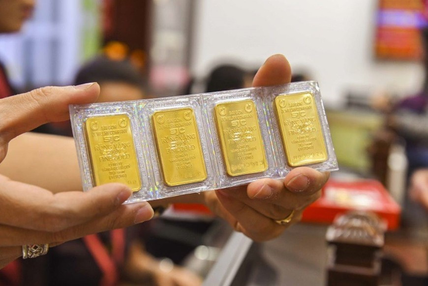 Giá vàng miếng lập đỉnh mới