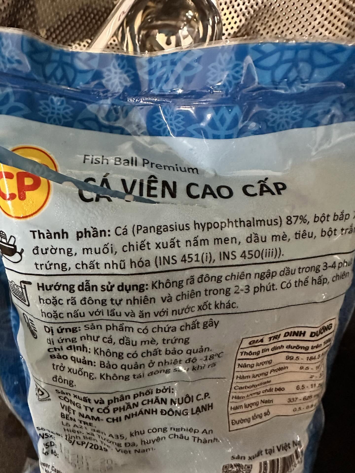  Tưởng phát hiện loại cá hiếm, dân mạng “ngã ngửa” khi biết bịch cá viên chiên chỉ làm từ cá tra