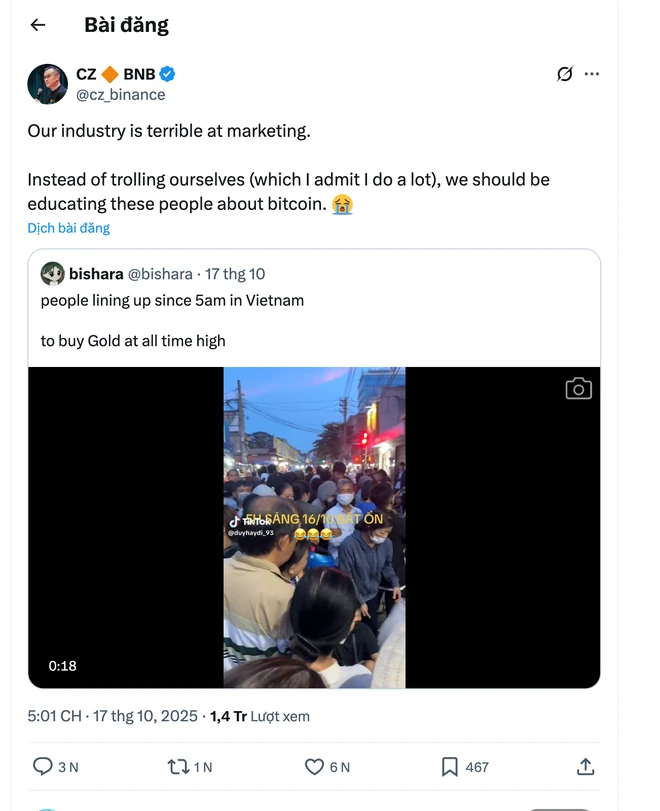 Bitcoin có giá trị tương tự vàng trong vai trò “bảo toàn tài sản” trước biến động kinh tế toàn cầu.