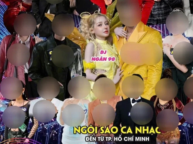  Khánh Hòa gỡ hình ảnh DJ Ngân 98 khỏi poster Hội chợ Katê 2025