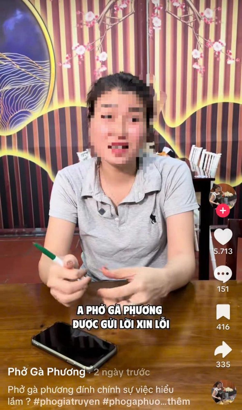 Chủ quán lên tiếng xin lỗi, khẳng định “không có ý quảng cáo”