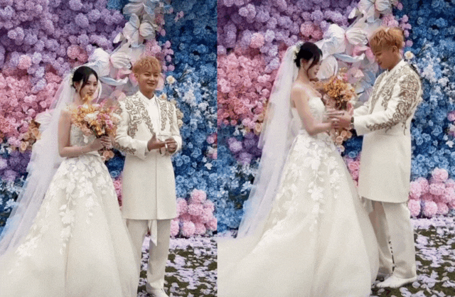 Rước dâu bằng 40 Cadillac và hôn lễ phát sóng trực tiếp