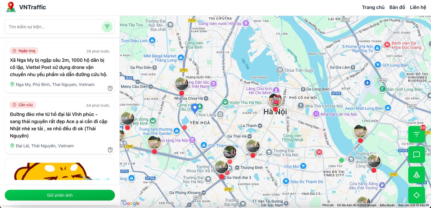 Hệ thống này tự động thu thập các bài đăng, bình luận cầu cứu trên mạng xã hội.