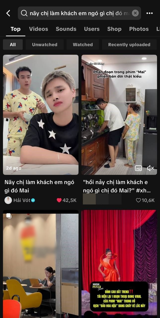  Câu thoại “Nãy chị làm khách em ngó gì chị đó Mai” bỗng thành trend hot, netizen và sao Việt rần rần nhập cuộc