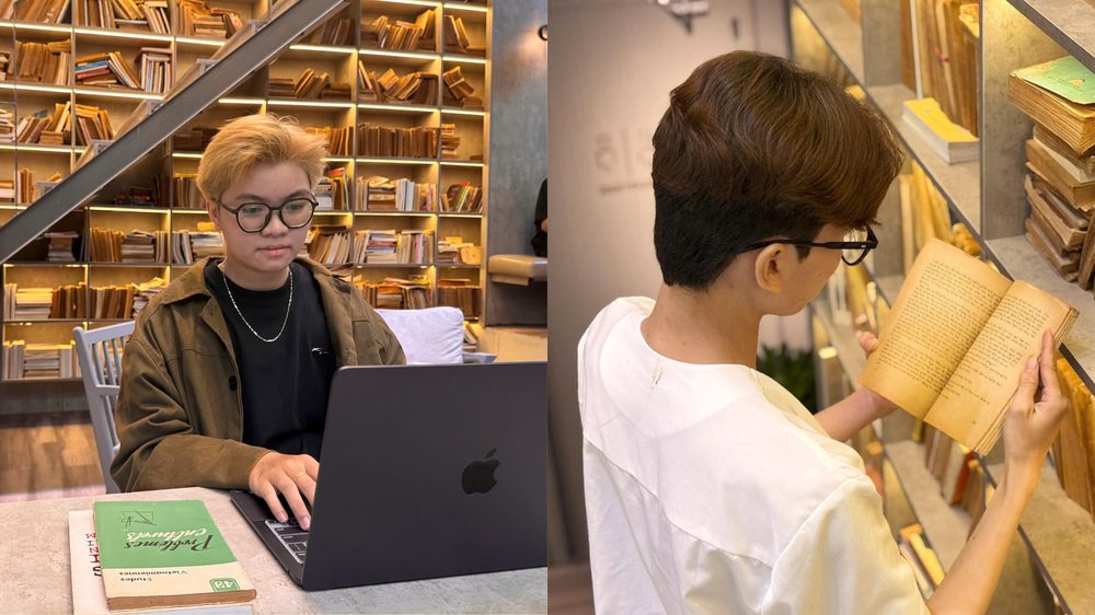 như một động lực để “cai” điện thoại và quay lại với sách giấy.