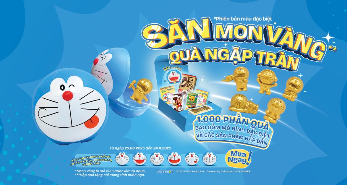  Giới trẻ “náo loạn” vì săn Mon Vàng Doraemon, hàng hiếm chỉ 1.000 chiếc!