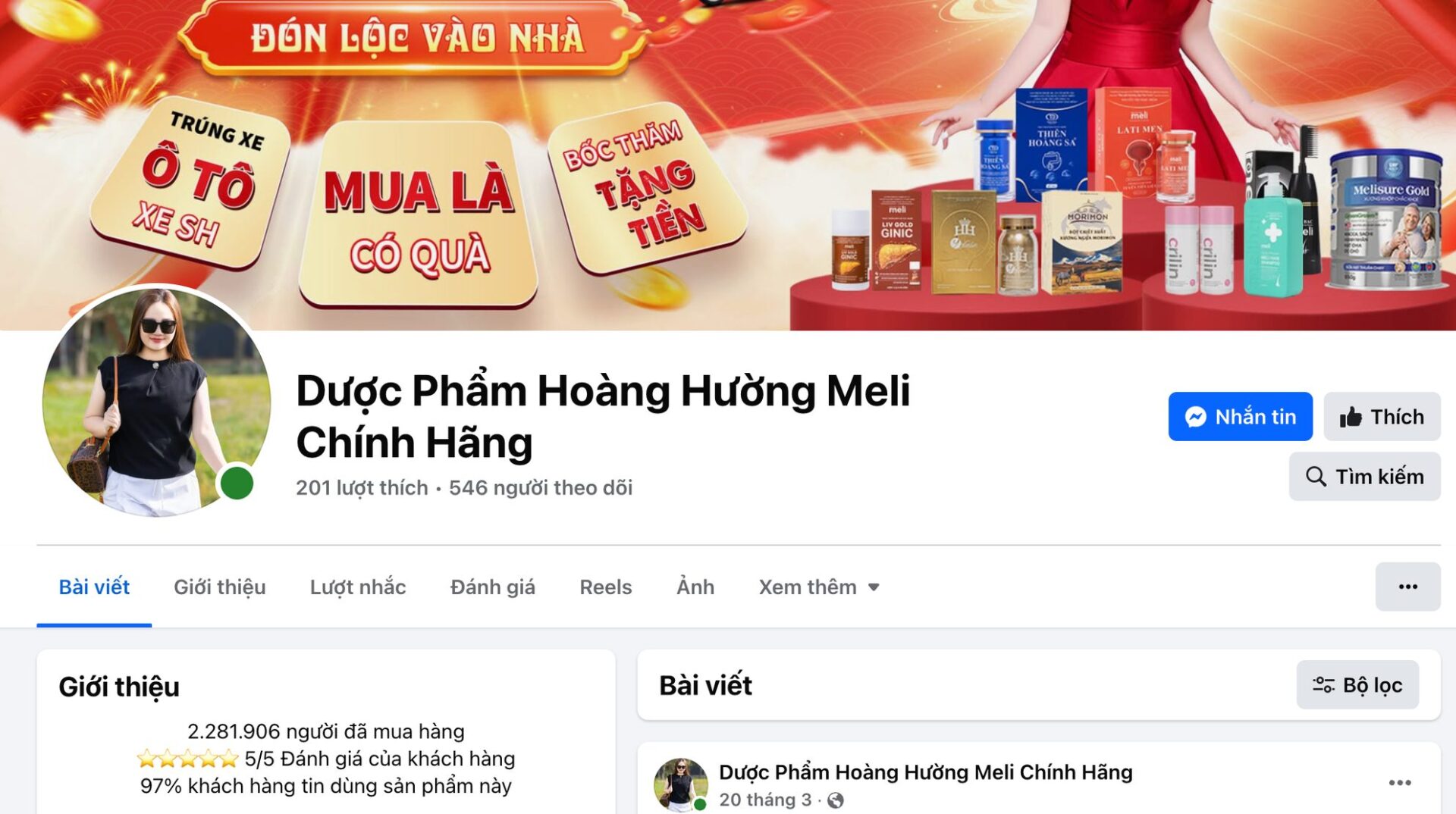 các fanpage liên quan như “Hoàng Hường”, “Gia đình Hoàng Hường”, “Nha khoa Quốc tế Hoàng Hường” thu hút tới hàng triệu lượt theo dõi.