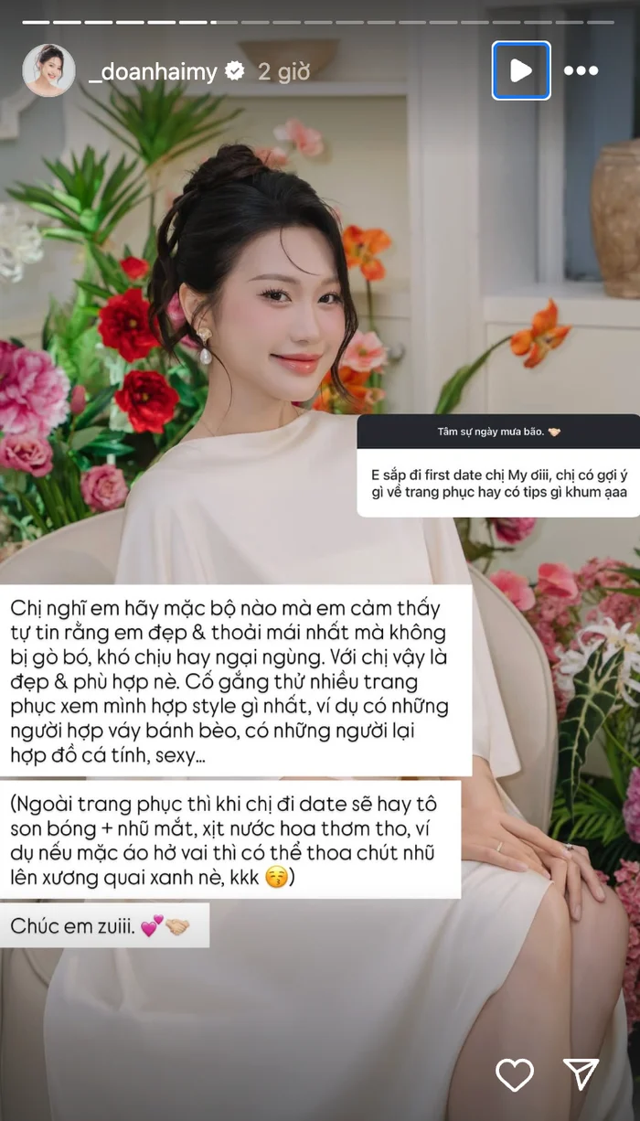 nàng WAGs gợi ý loạt công thức giúp phái đẹp ghi điểm ngay từ lần gặp đầu tiên.